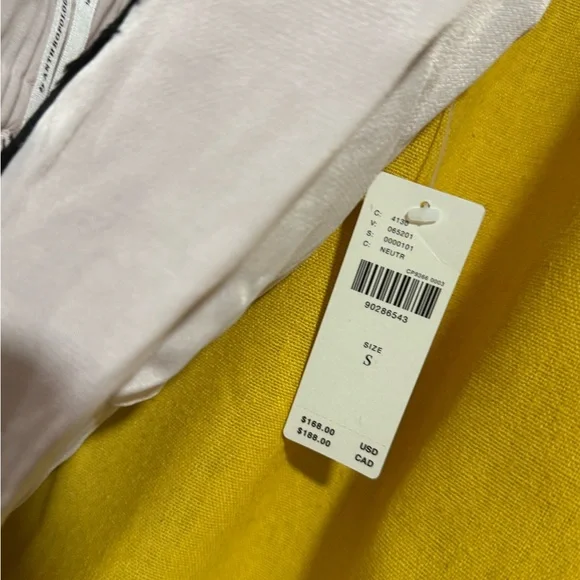 Anthropologie Cream and Black Lace Midi Dress - Picture 5 of 6